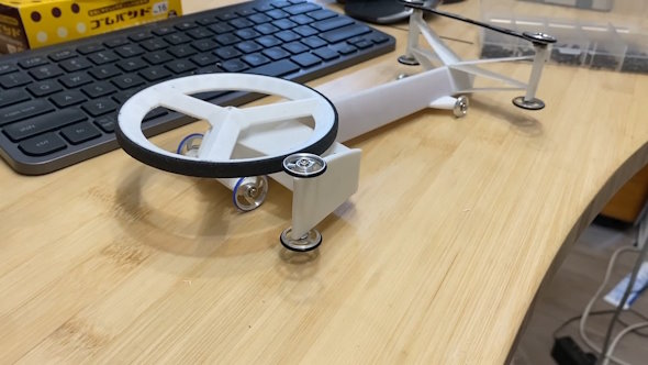 ゴム動力ミニ四駆