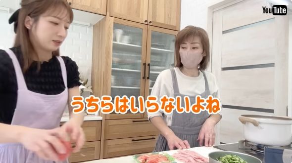 辻希美と母親
