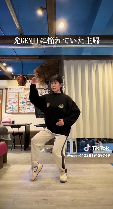 光GENJIに憧れていた50代主婦が踊るアニメーションダンス