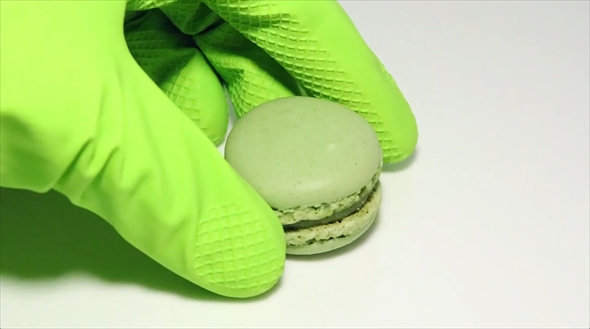 グリーンマカロン　タイムラプスビデオ