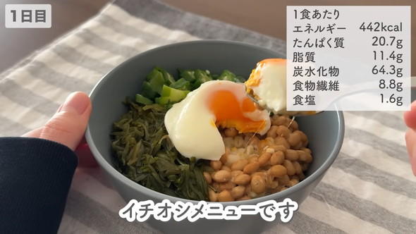 「ねばとろ丼」