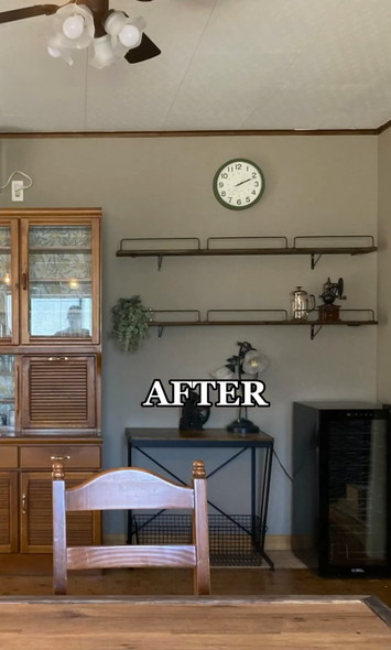 キッチンをカフェ化