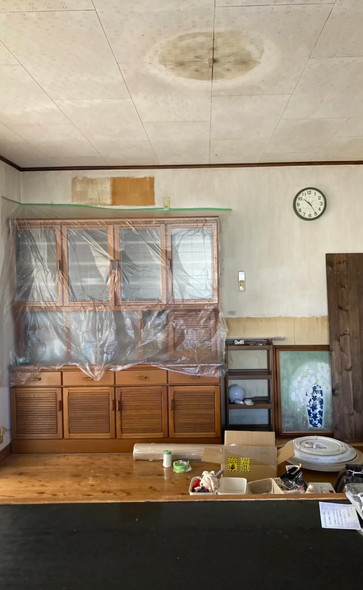 キッチンをカフェ化