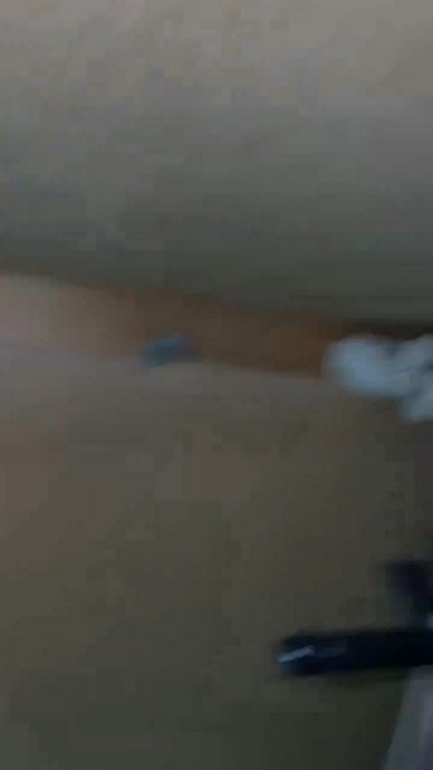 物音がするので天井を撮影したところ2つのハチの巣を発見