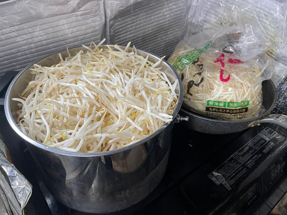 もやし 4キロ 一人暮らし 調理