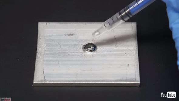 アマルガム生成実験