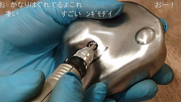職人 手作り リアル はぐれメタル 鉄の塊 削り出し ドラクエ