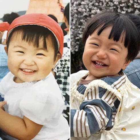 幼少期のママと息子