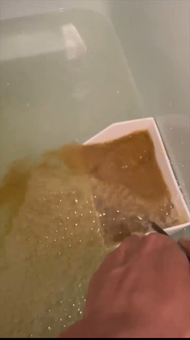 風呂の追いだき配管を掃除した映像