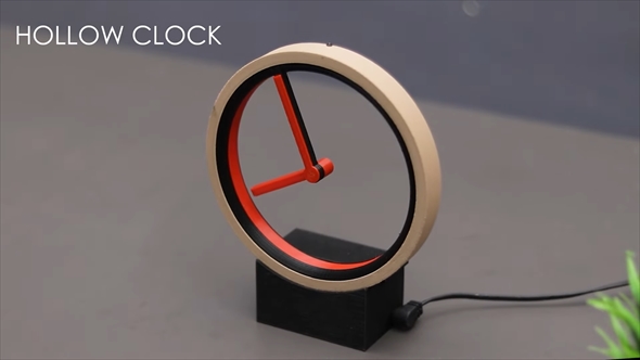 Arduinoで作る中空時計