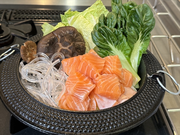 サーモン サモ肉