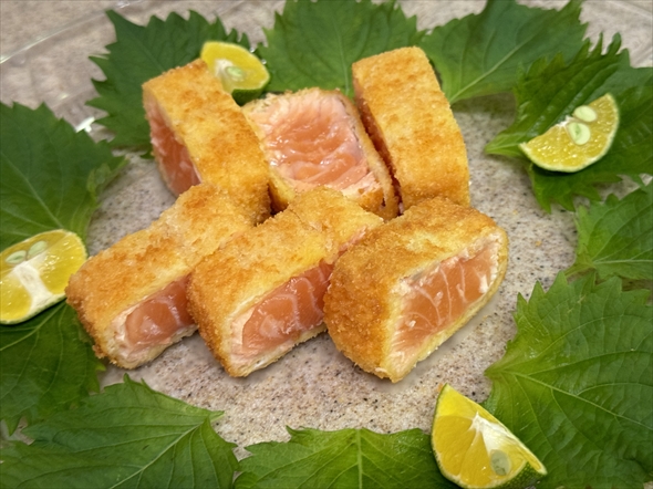 サーモン サモ肉