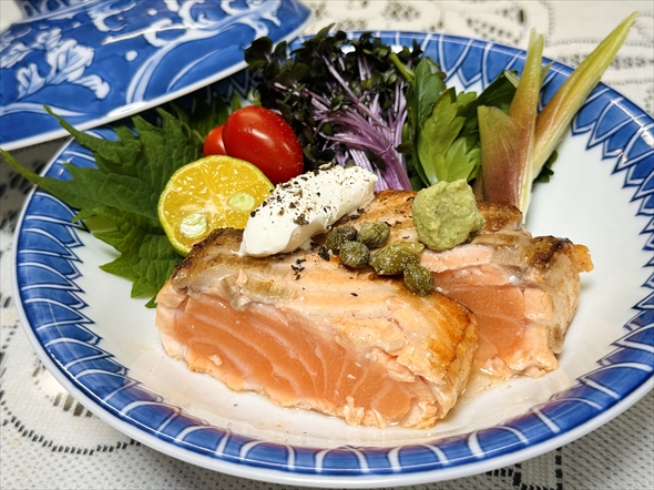 サーモン サモ肉