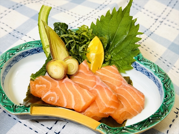 サーモン サモ肉