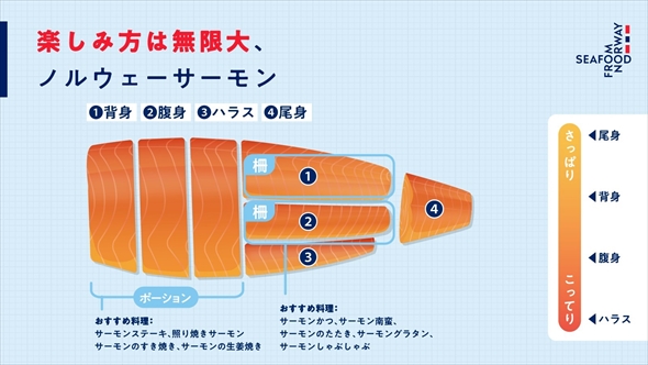 サーモン サモ肉