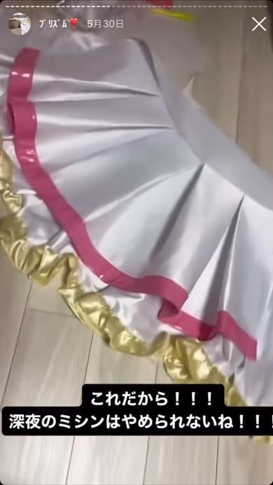 ふりふりスカートがかわいい