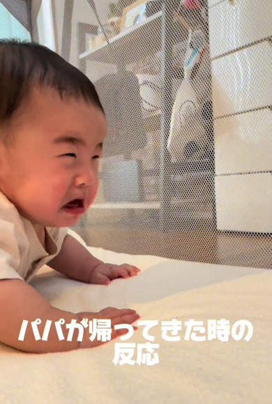 イヤイヤモードMAXの赤ちゃん