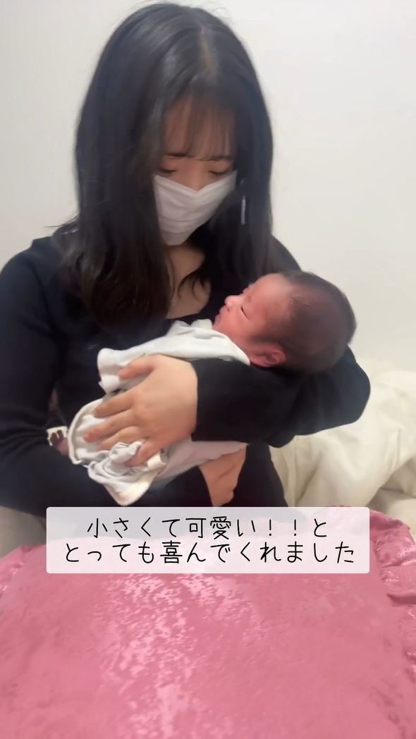 お姉ちゃんと赤ちゃん