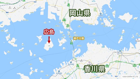 香川と岡山の間に広島01