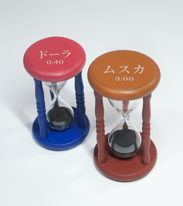 ジブリ 砂時計 ドーラ 40秒 ムスカ 3分 ラピュタ