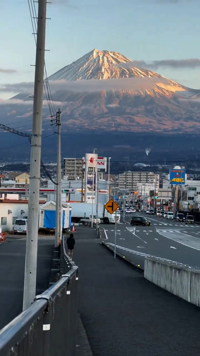 静岡の日常（富士山あり）