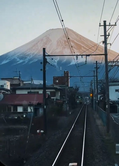 山梨の日常（富士山あり）
