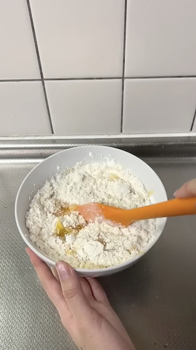 クッキー生地作り