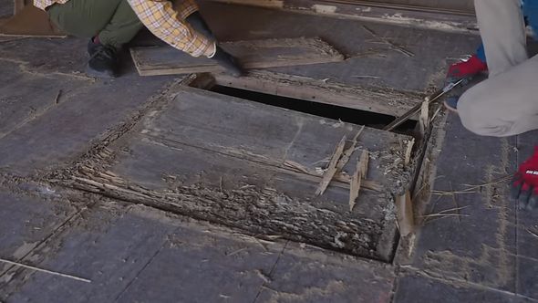 築95年の古民家の畳の下にあった謎の空間を発見