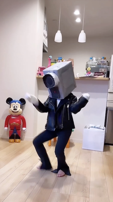 ダイナミックな踊り