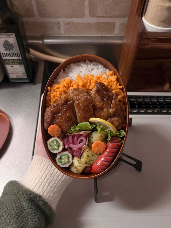 娘から母に捧げるお弁当 母親のため 娘 手作り 弁当