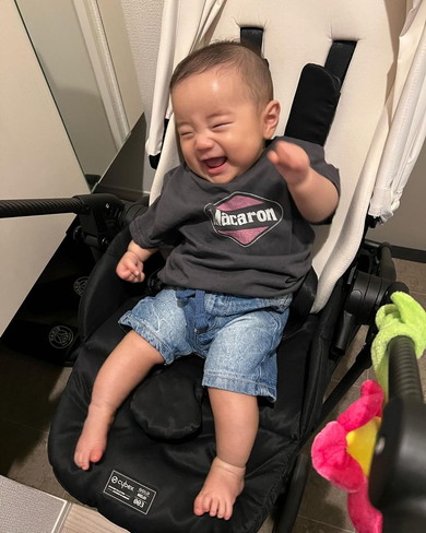 笑顔の赤ちゃん