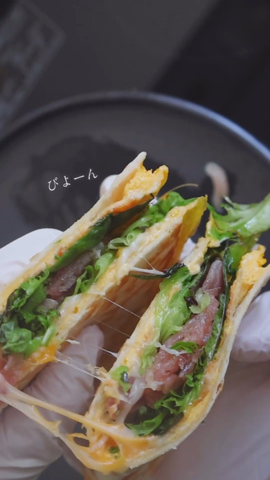 フライパンで焼くだけのトルティーヤの作り方