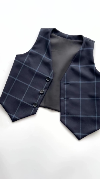 完成したベストの画像