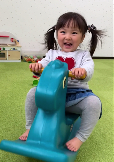 ご機嫌なときの女の子