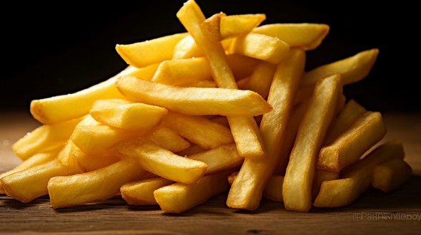 フライドポテトの画像