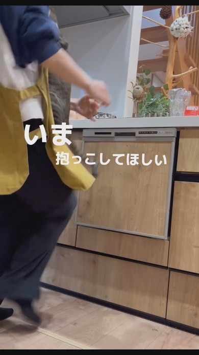 今抱っこしてほしい猫ちゃんが飼い主さんに飛びつく様子