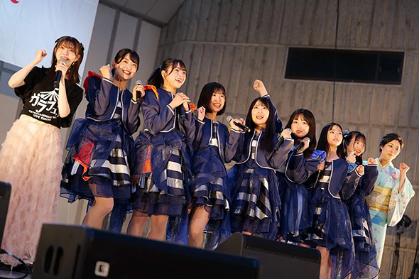 市川美織と女優の鳳恵弥。かがやきfromほくりくアイドル部