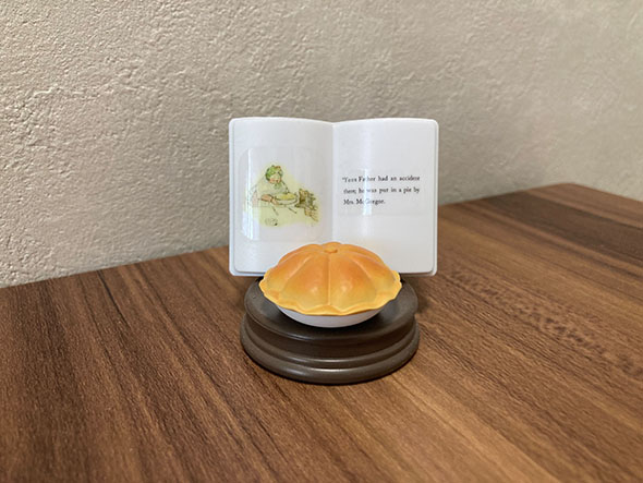 ピーターラビットのガチャ・お父さんのフィギュア・実物