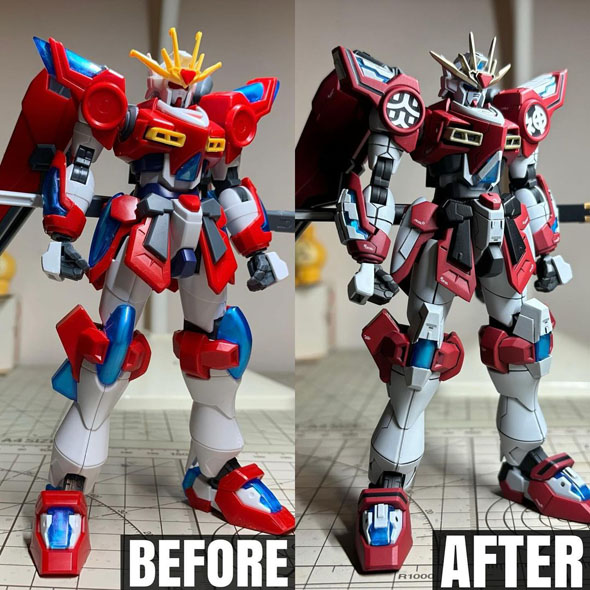 神バーニングガンダム