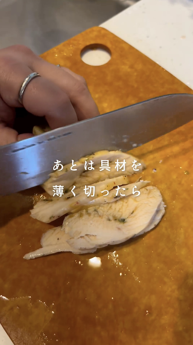 冷やしラーメン作り