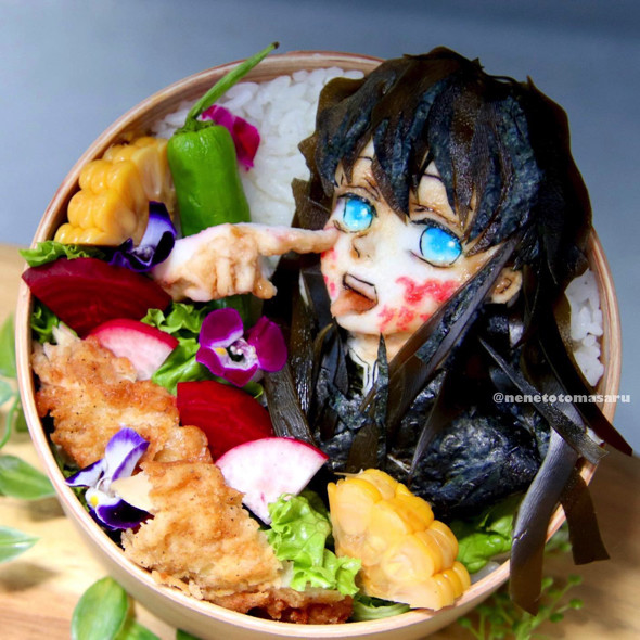 時透無一郎のキャラ弁
