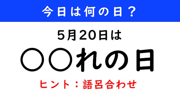 今日は何の日