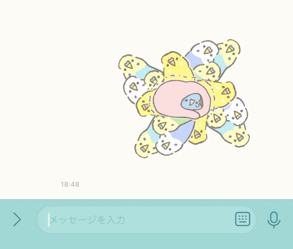 発熱時の夢スタンプ