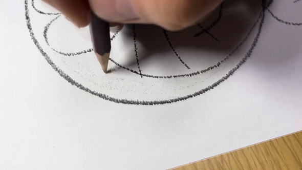 点描 ドラえもん 点だけ イラスト メイキング