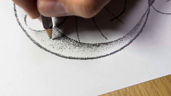 点描 ドラえもん 点だけ イラスト メイキング