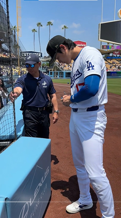 大谷選手の神対応