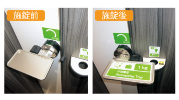 忘れ物防止トレイ 小物置き 傘立て トイレ カギ 発想 アイデア