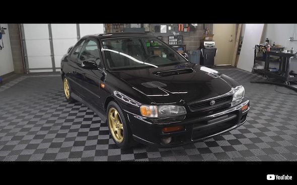 洗車 インプレッサ