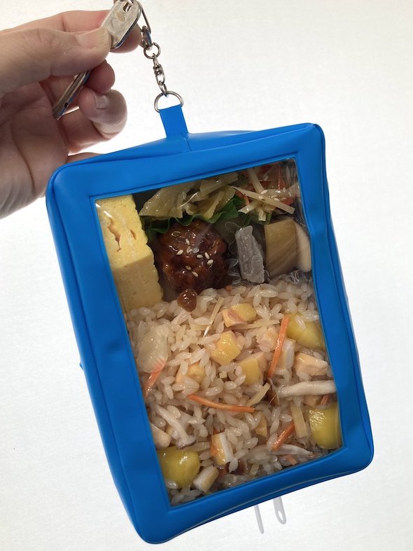 食品サンプル　THEお弁当 リアルすぎて脳がバグる！ 食品サンプルの“お弁当キーホルダー