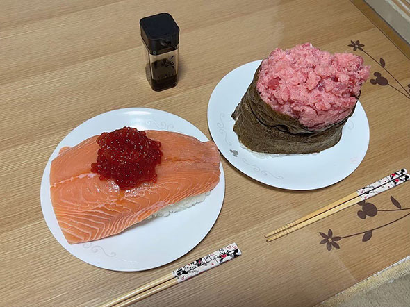 でかい寿司